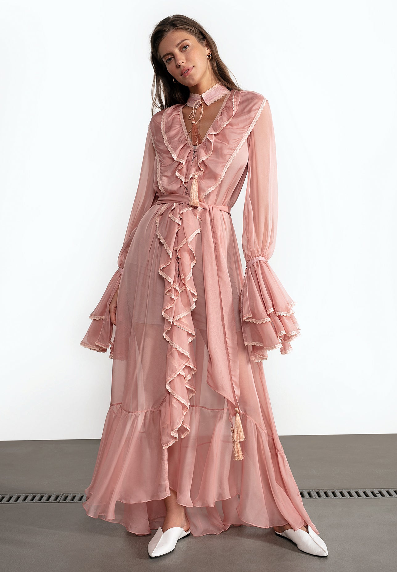 OCEAN OF TENDERNESS MAXI DRESS
