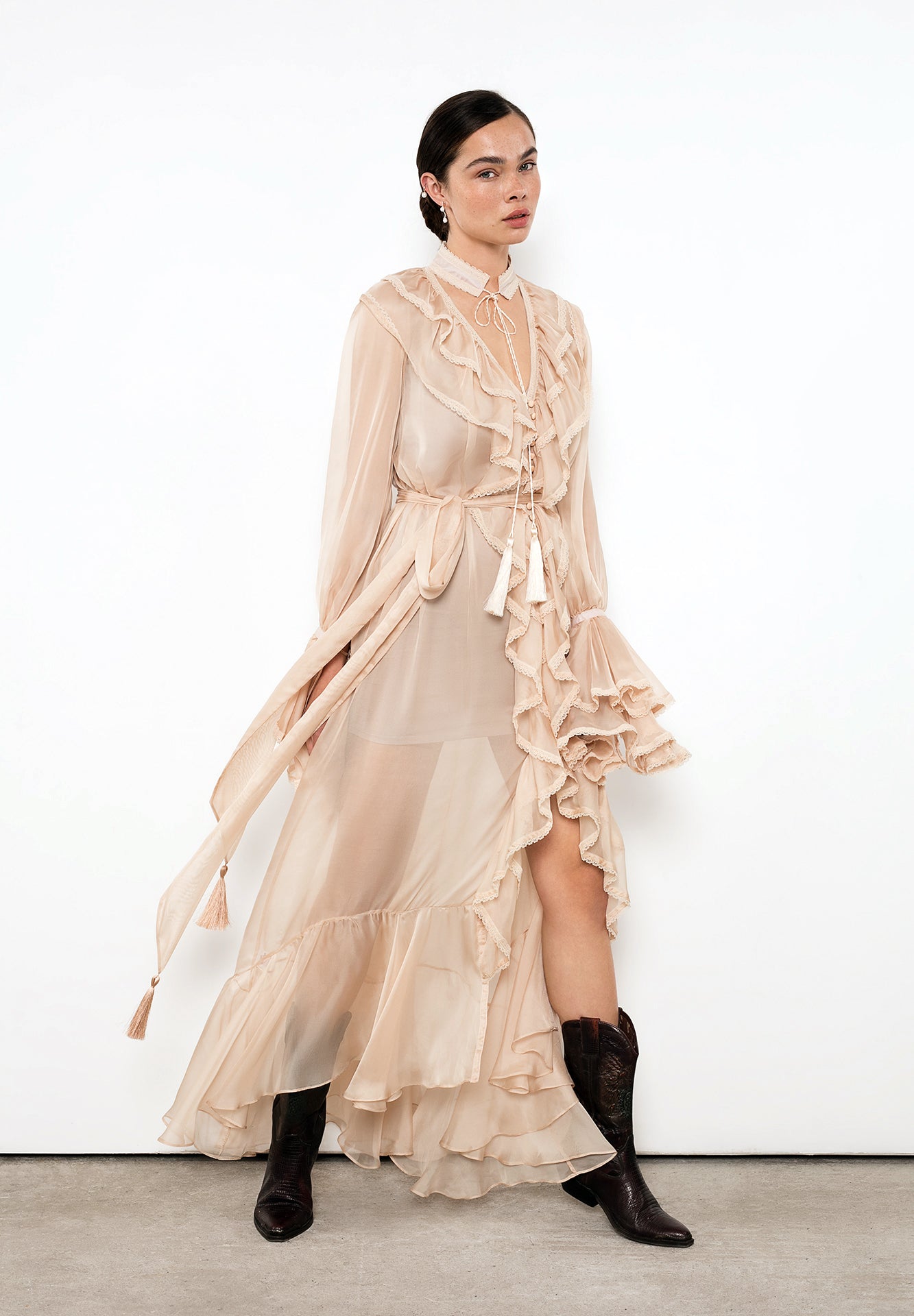 OCEAN OF TENDERNESS MAXI DRESS