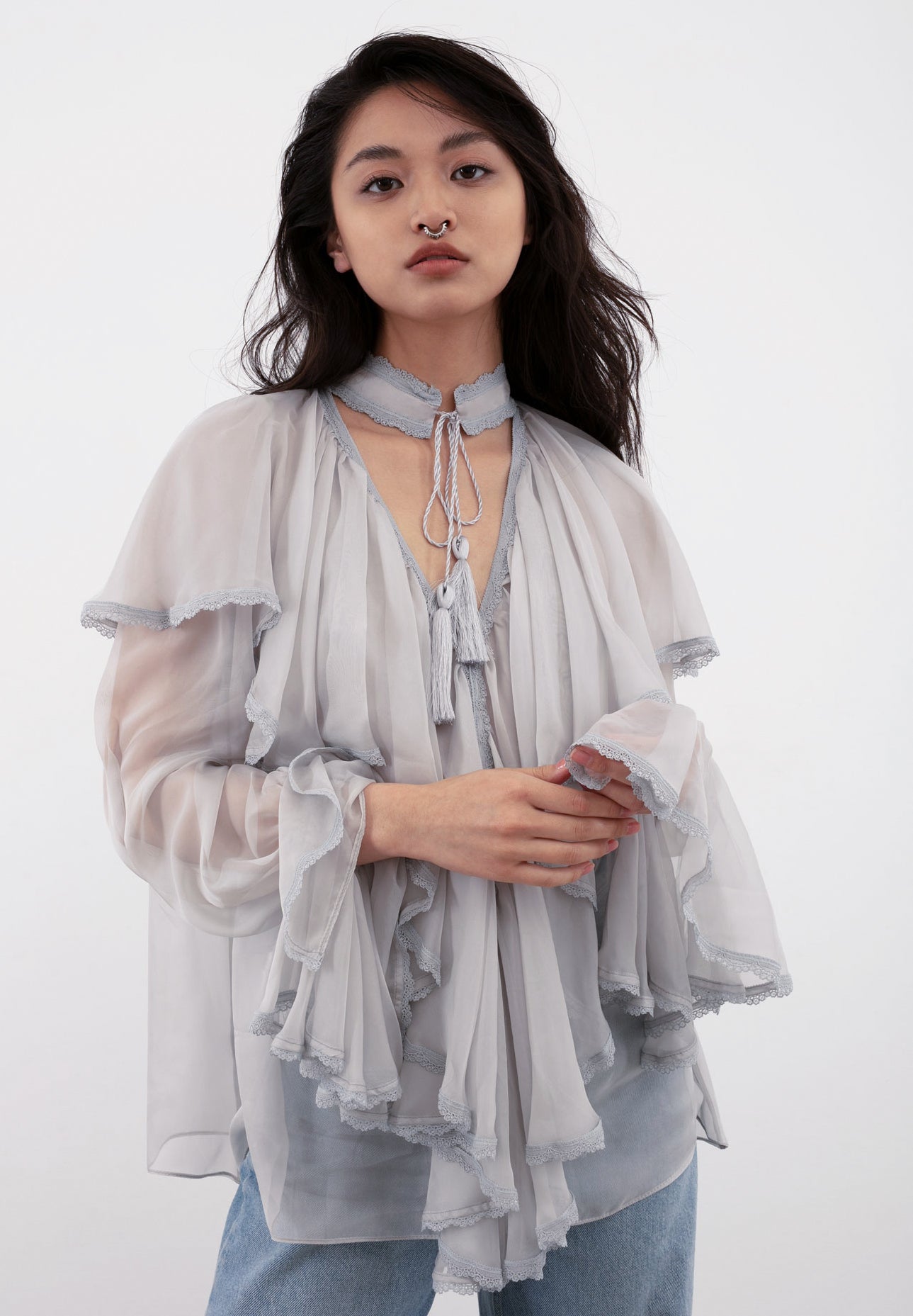 OCEAN OF TENDERNESS BLOUSE