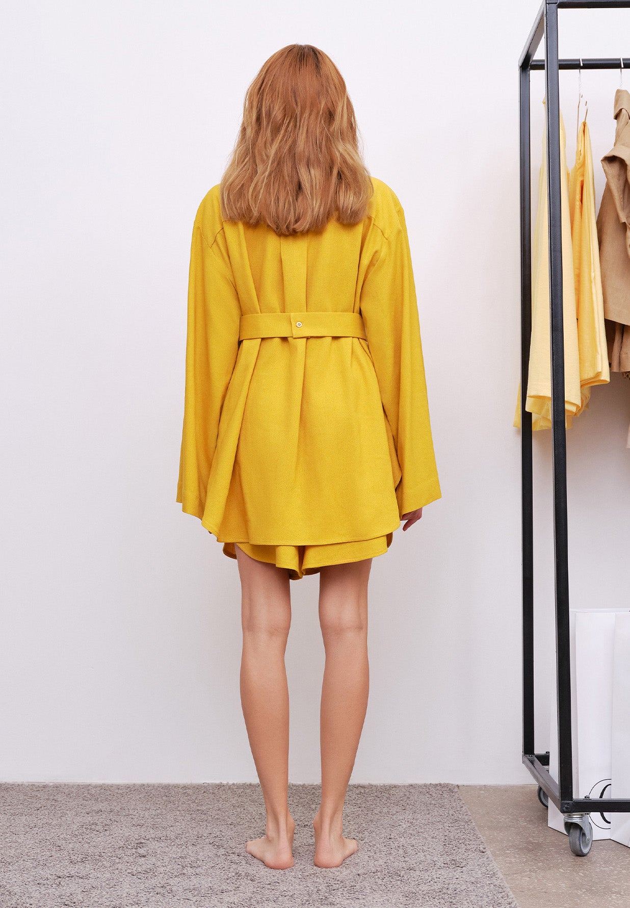 SHIRT FROM A MUSTARD SUIT