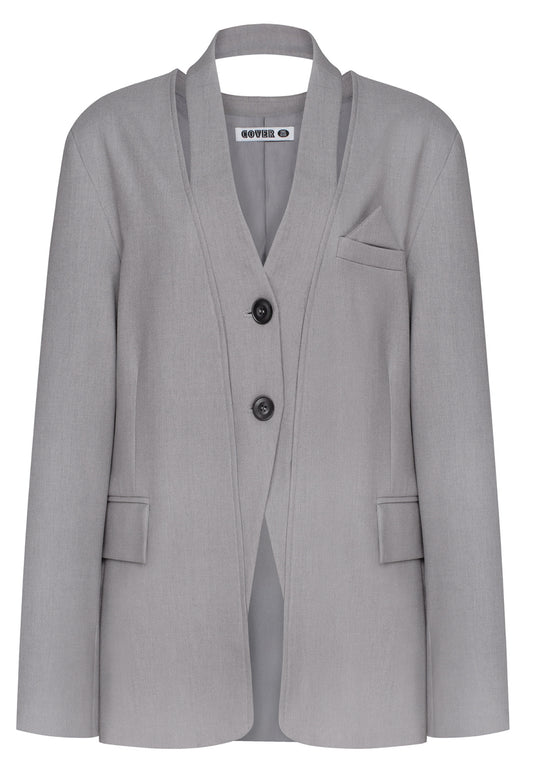 BLAZER FROM OVERSIZE TWO-PIECE SUIT